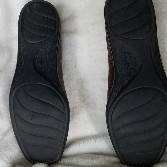 Clarks Lizard Leather Loafers - Picture 5 of 8